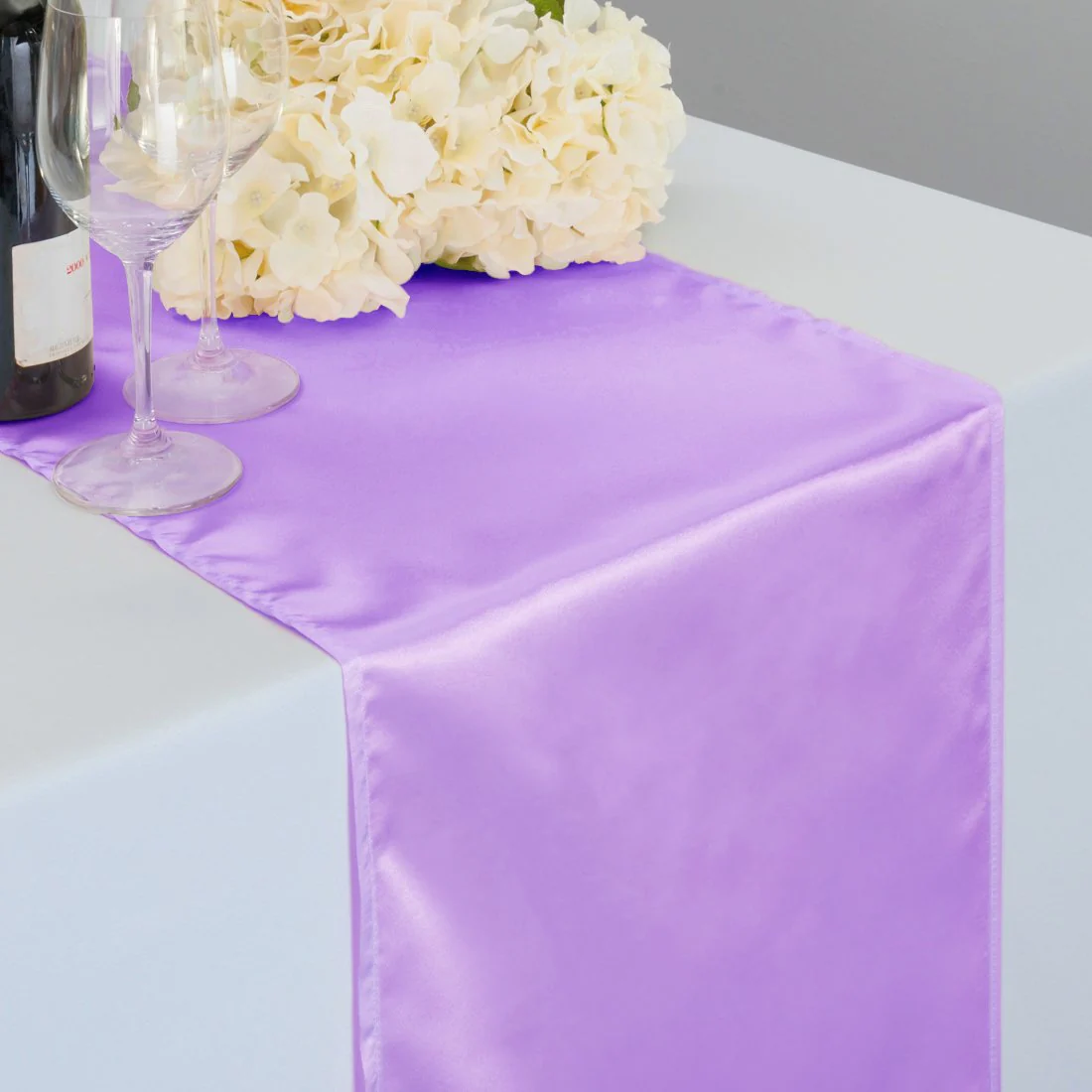 14 X 108 in. Satin Table Runner (14 Colors) - Image 3