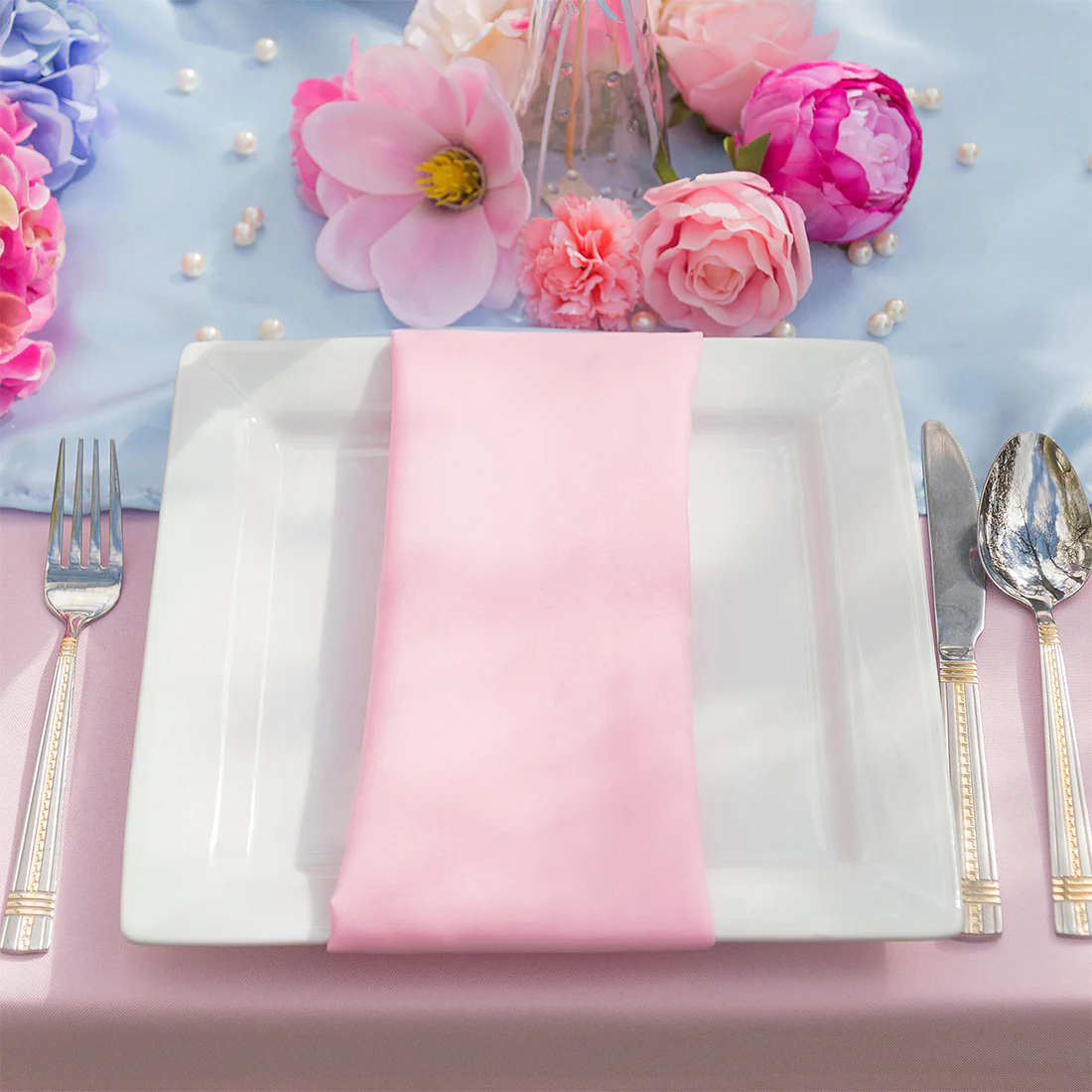 17 in. Polyester Napkin (1 Dozen) - (18 Colors) - Image 7