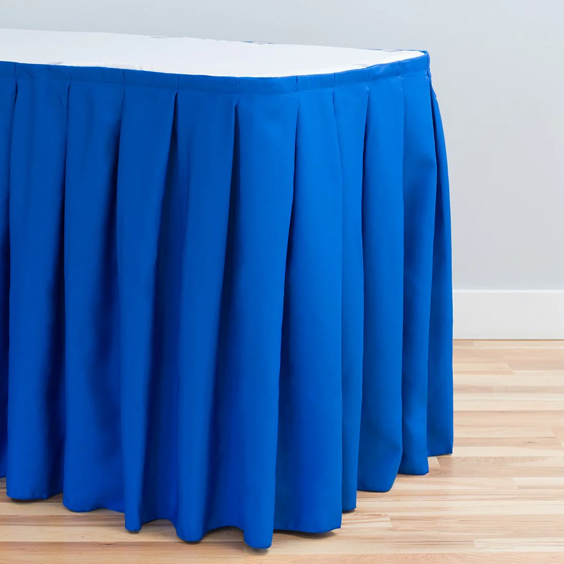 17 ft. Accordion Pleat Polyester Table Skirt (7 Colors) - Image 7