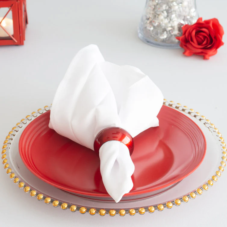 20 in. Polyester Napkins (1 Dozen) - 20 Colors - Image 34