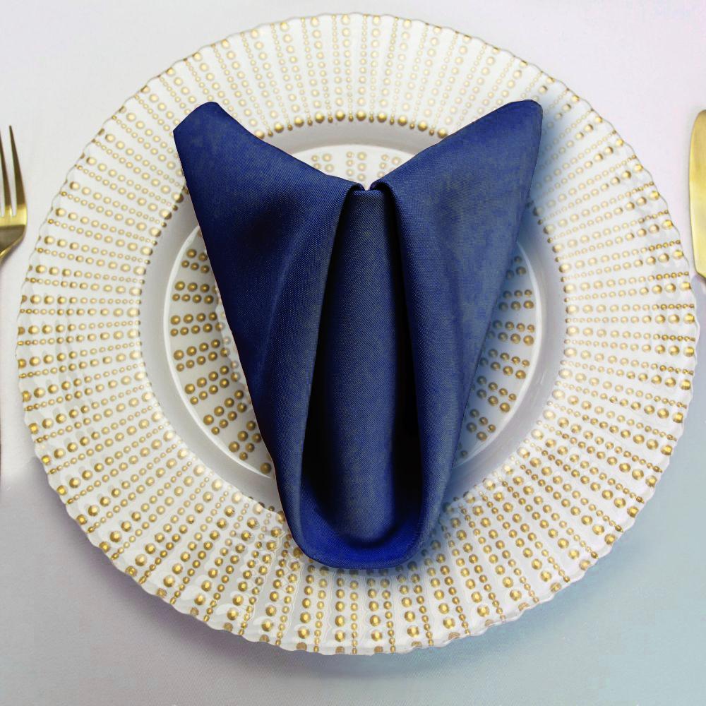 20 in. Polyester Napkins (1 Dozen) - 20 Colors - Image 42