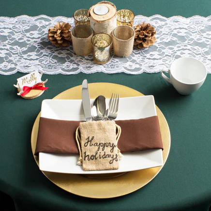 20 in. Polyester Napkins (1 Dozen) - 20 Colors - Image 67