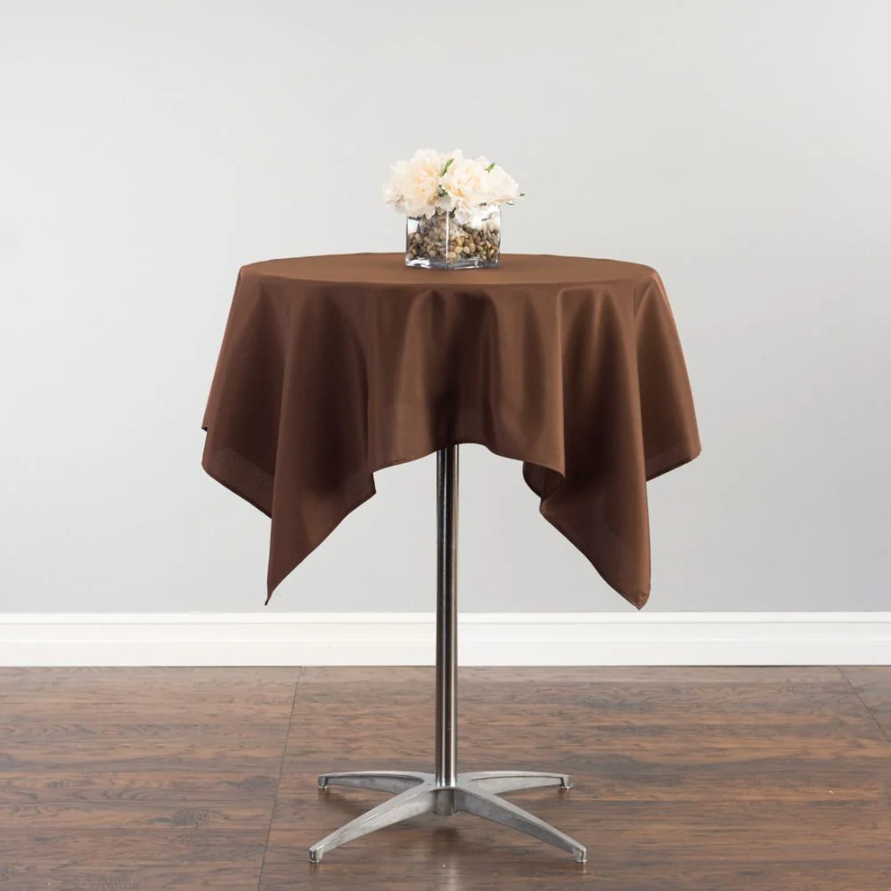 54 in. Square Polyester Tablecloth (20 Colors) - Image 24