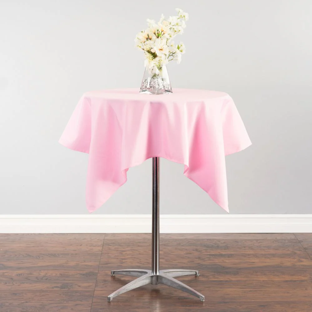 54 in. Square Polyester Tablecloth (20 Colors) - Image 34