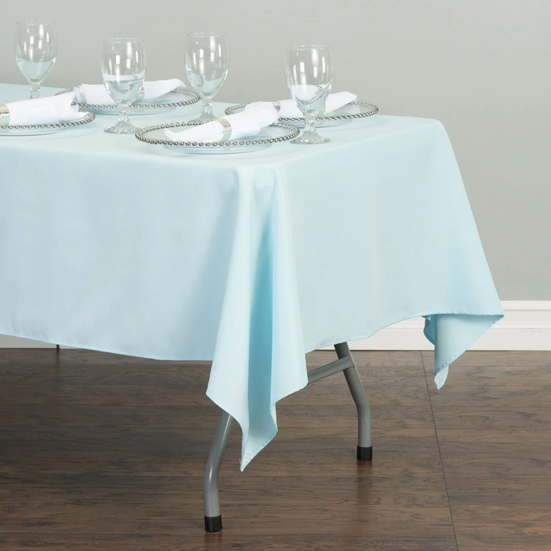 60 X 102 in. Rectangular Polyester Tablecloth (20 colors) - Image 14