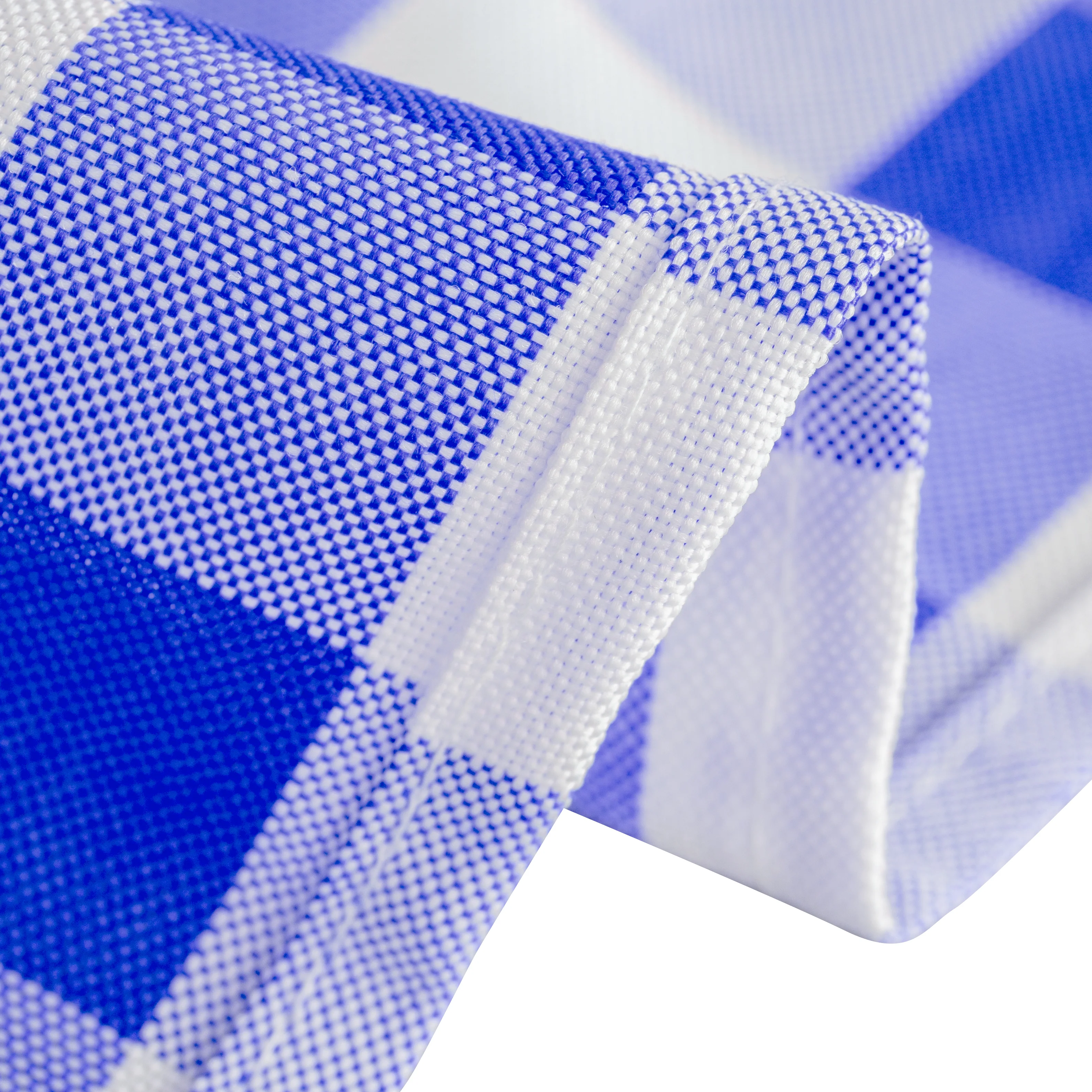 70 in. Square Polyester Tablecloth Checkered - Image 5