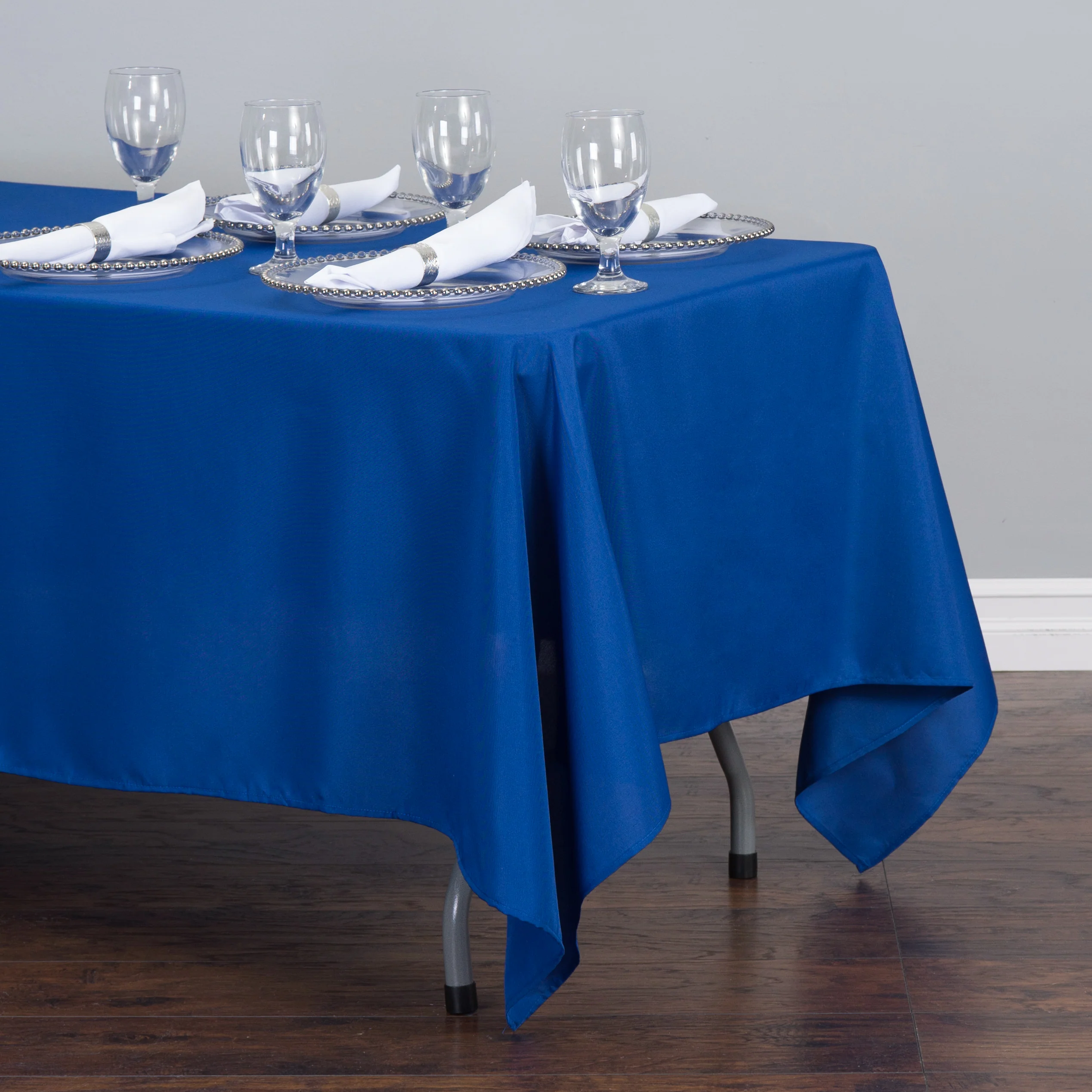 70 x 120 in. Rectangular Polyester Tablecloth (20 Colors) - Image 3
