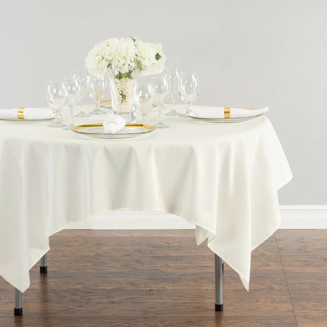70 in. Square Polyester Tablecloth (20 Colors) - Image 21