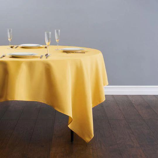 85 in. Square Polyester Tablecloth (20 Colors) - Image 19
