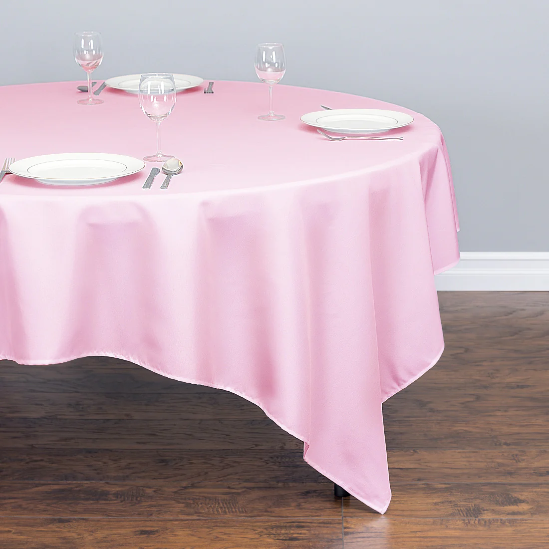85 in. Square Polyester Tablecloth (20 Colors) - Image 23