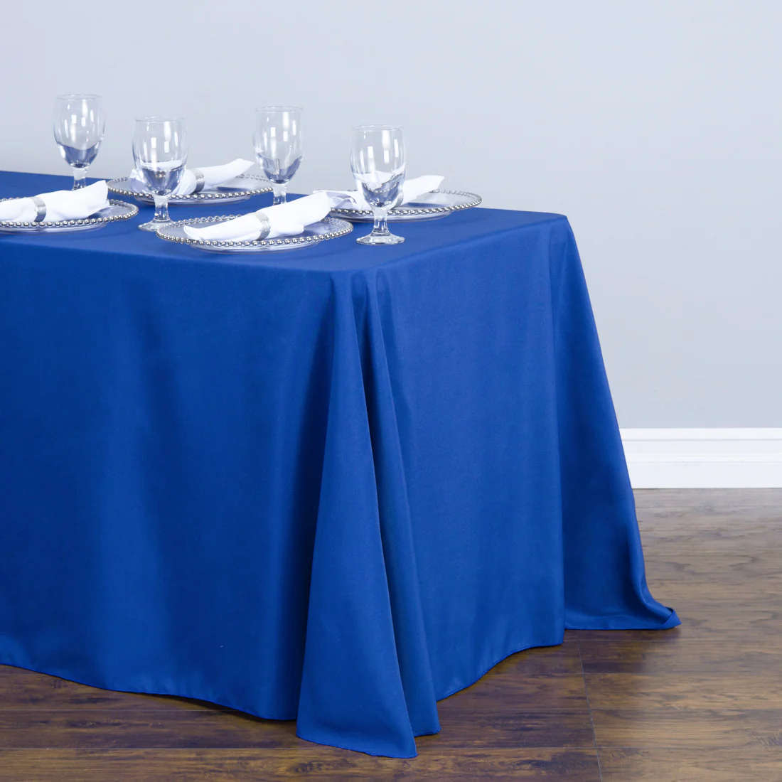 90 X 156 in. Rectangular with Round Corners Polyester Tablecloth (20 Colos) - Image 37