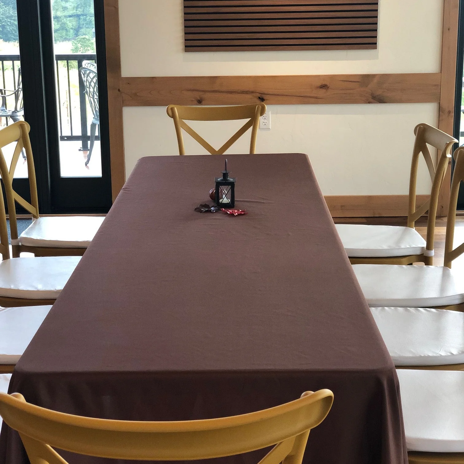 60 X 102 in. Rectangular Polyester Tablecloth (20 colors) - Image 5