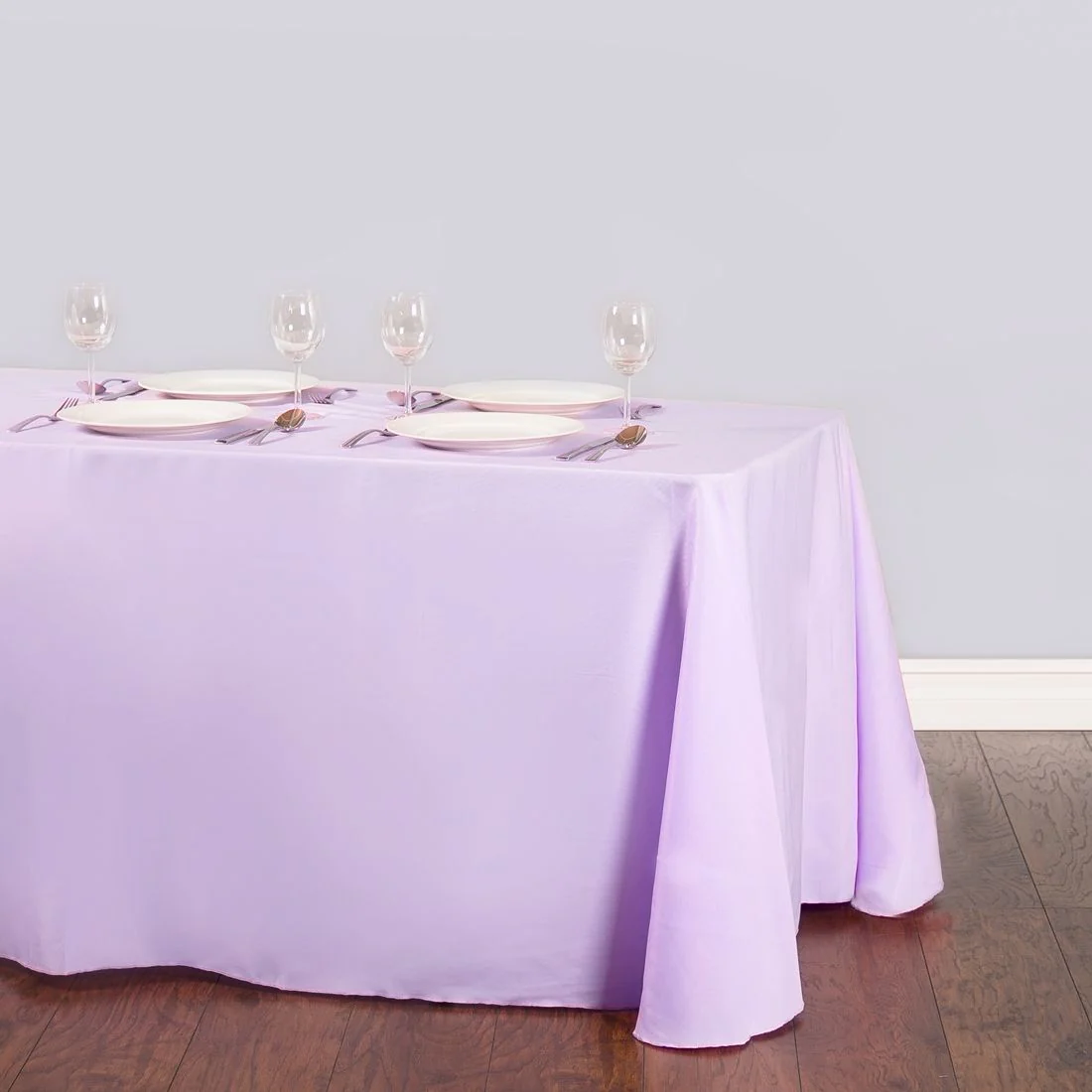 90 X 156 in. Rectangular with Round Corners Polyester Tablecloth (20 Colos) - Image 48