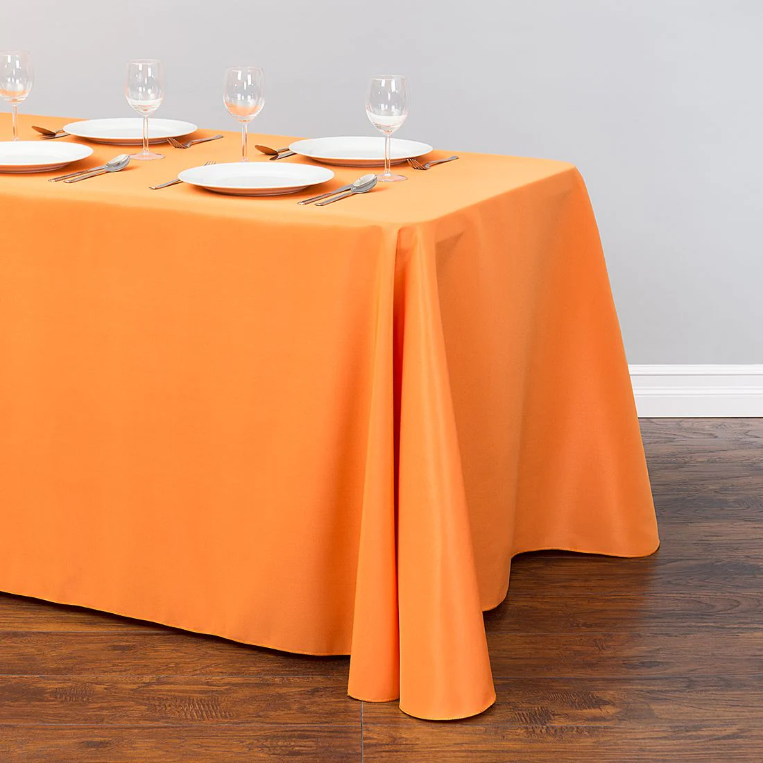 90 X 156 in. Rectangular with Round Corners Polyester Tablecloth (20 Colos) - Image 51