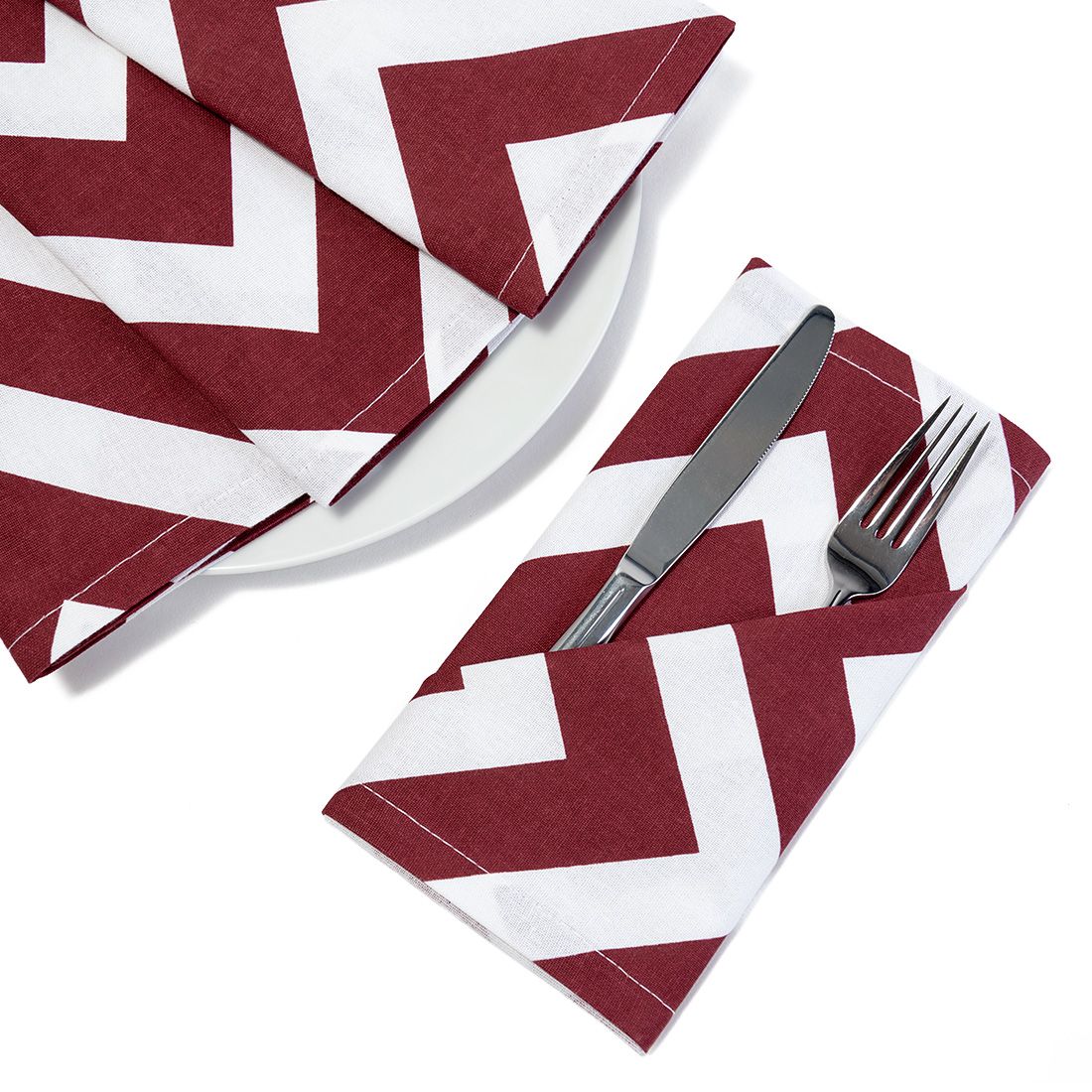 19 X 19 in. Chevron Cotton Napkins 4/Pack (12 Colors) - Image 15