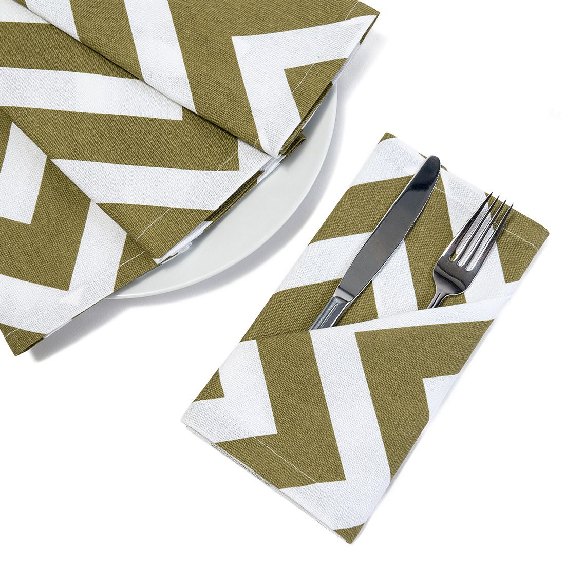 19 X 19 in. Chevron Cotton Napkins 4/Pack (12 Colors) - Image 16
