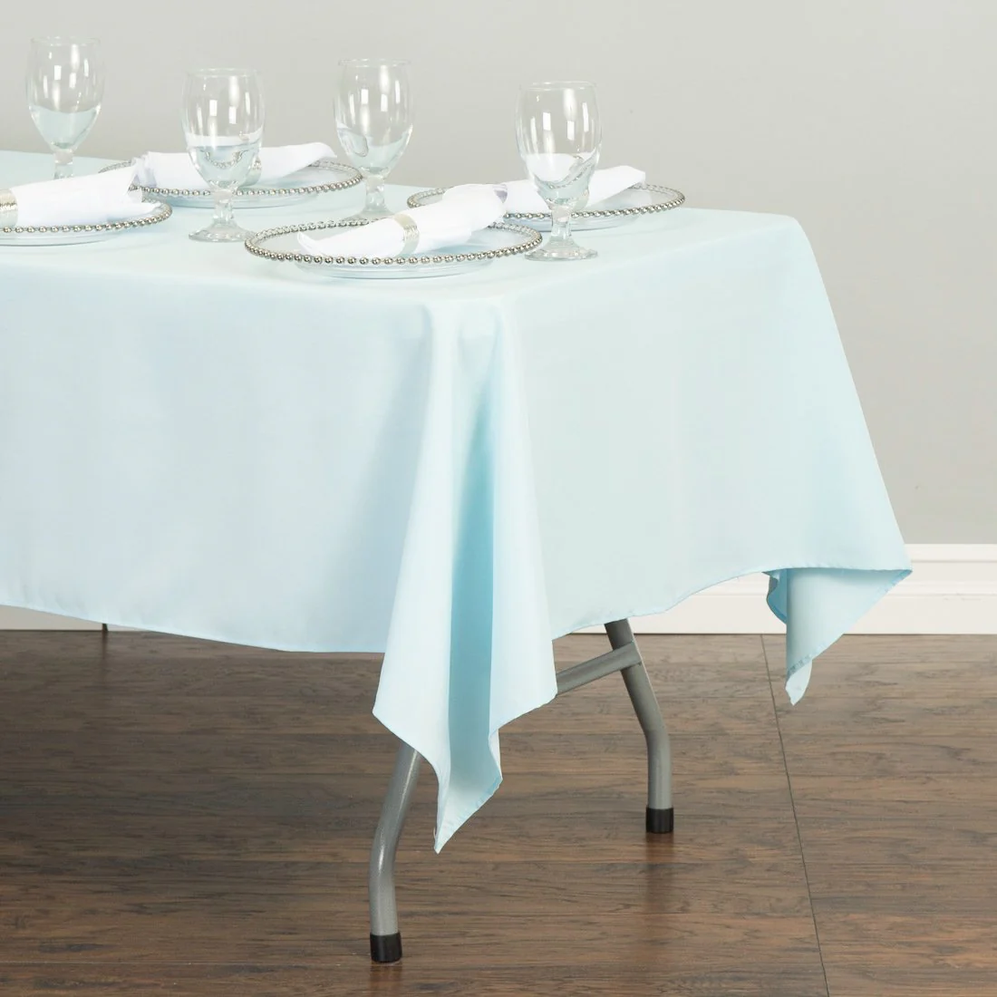60 X 126 in. Rectangular Polyester Tablecloth (20 colors) - Image 9