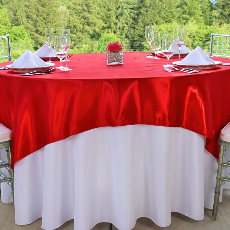 72 in. Square Satin Overlay (23 Colors) - Image 19