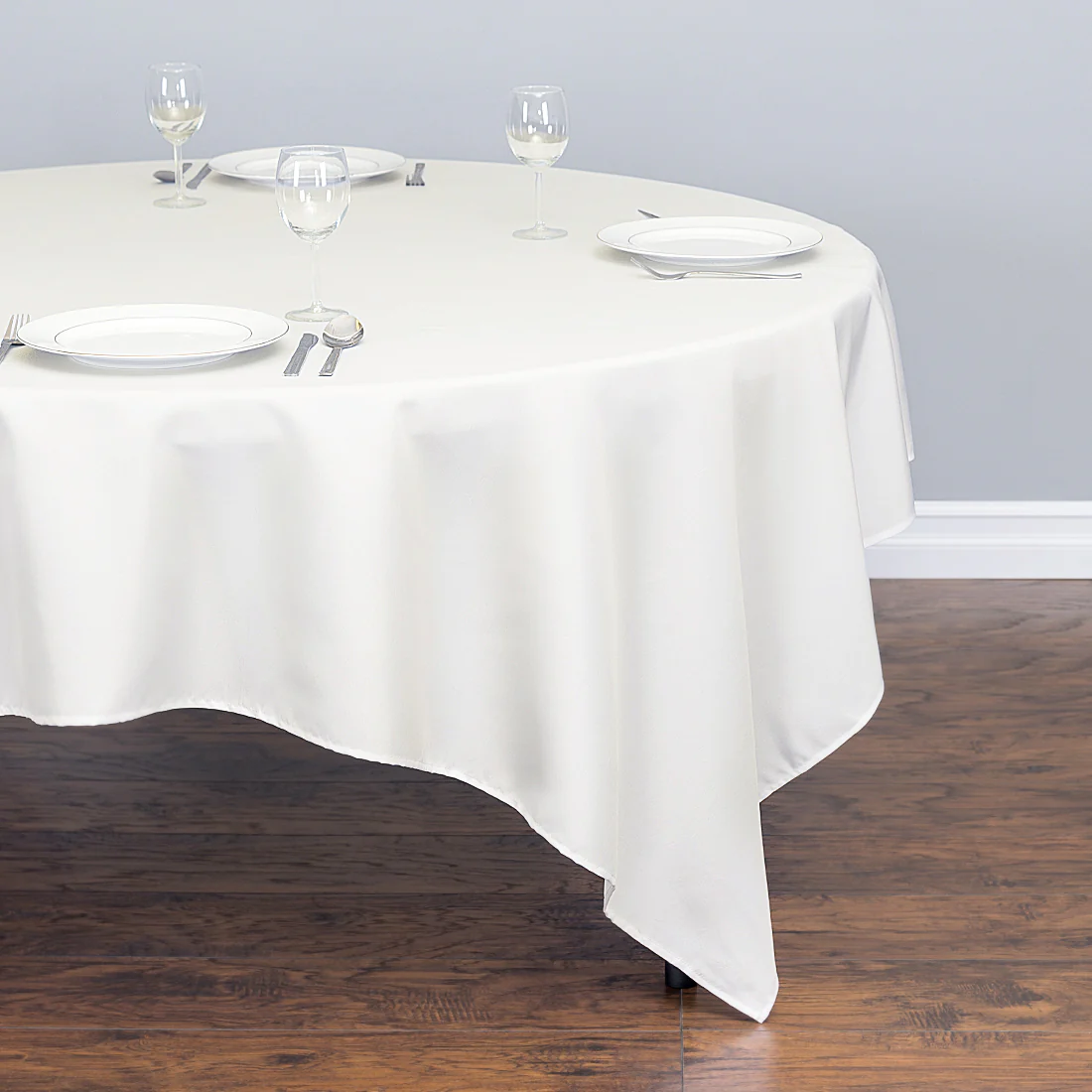 85 in. Square Polyester Tablecloth (20 Colors) - Image 29