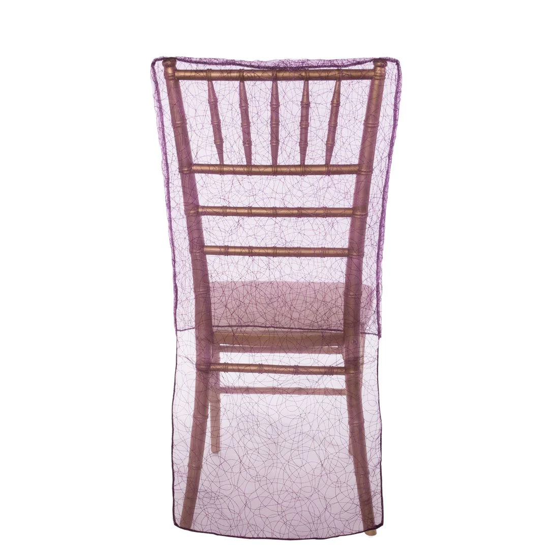 Chiavari Chair Cover Web Organza (5 Colors) - Image 12
