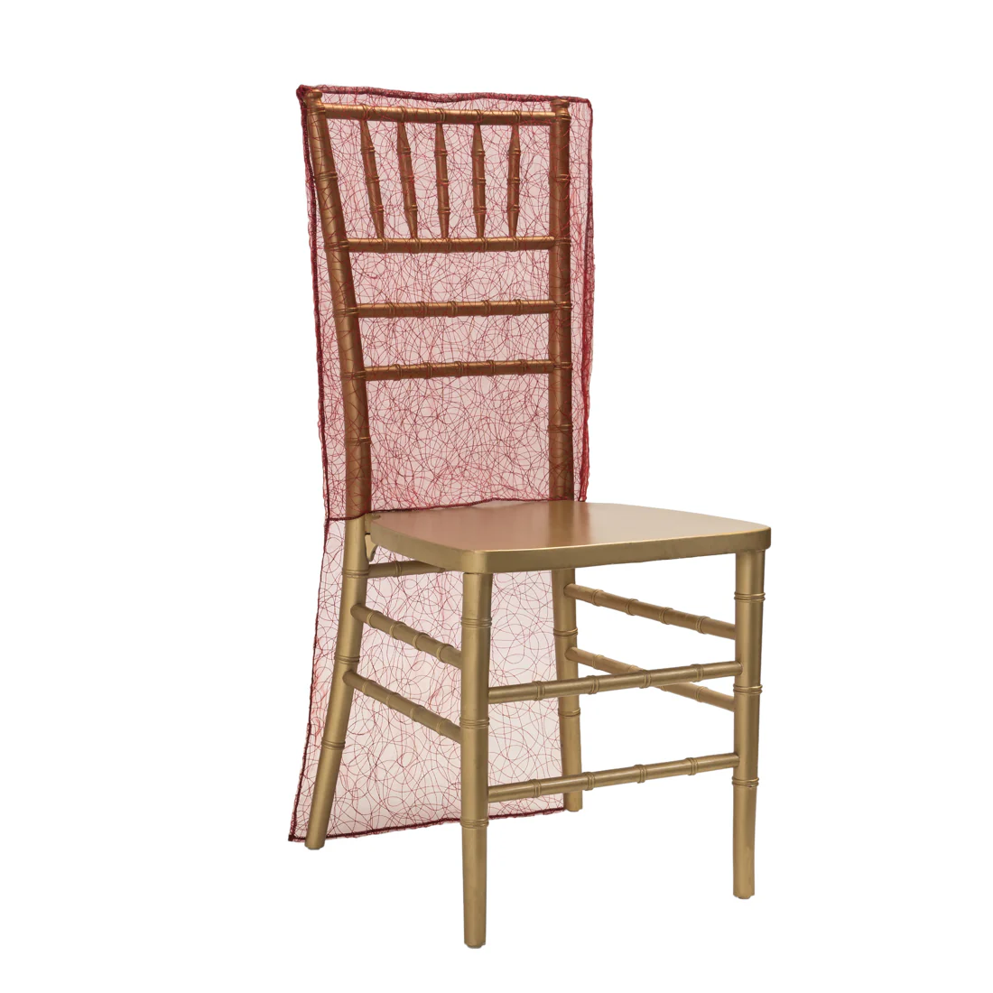 Chiavari Chair Cover Web Organza (5 Colors) - Image 6