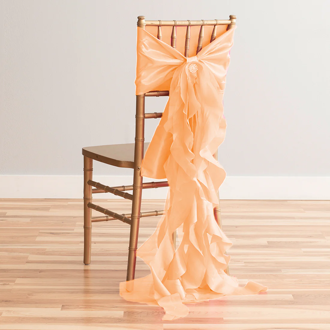 Curly Willow Taffeta Chair Sash (9 Colors) - Image 4