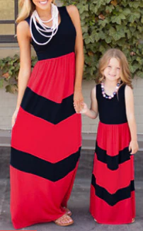 Woman Stripes Dress-5 Colors - Image 10