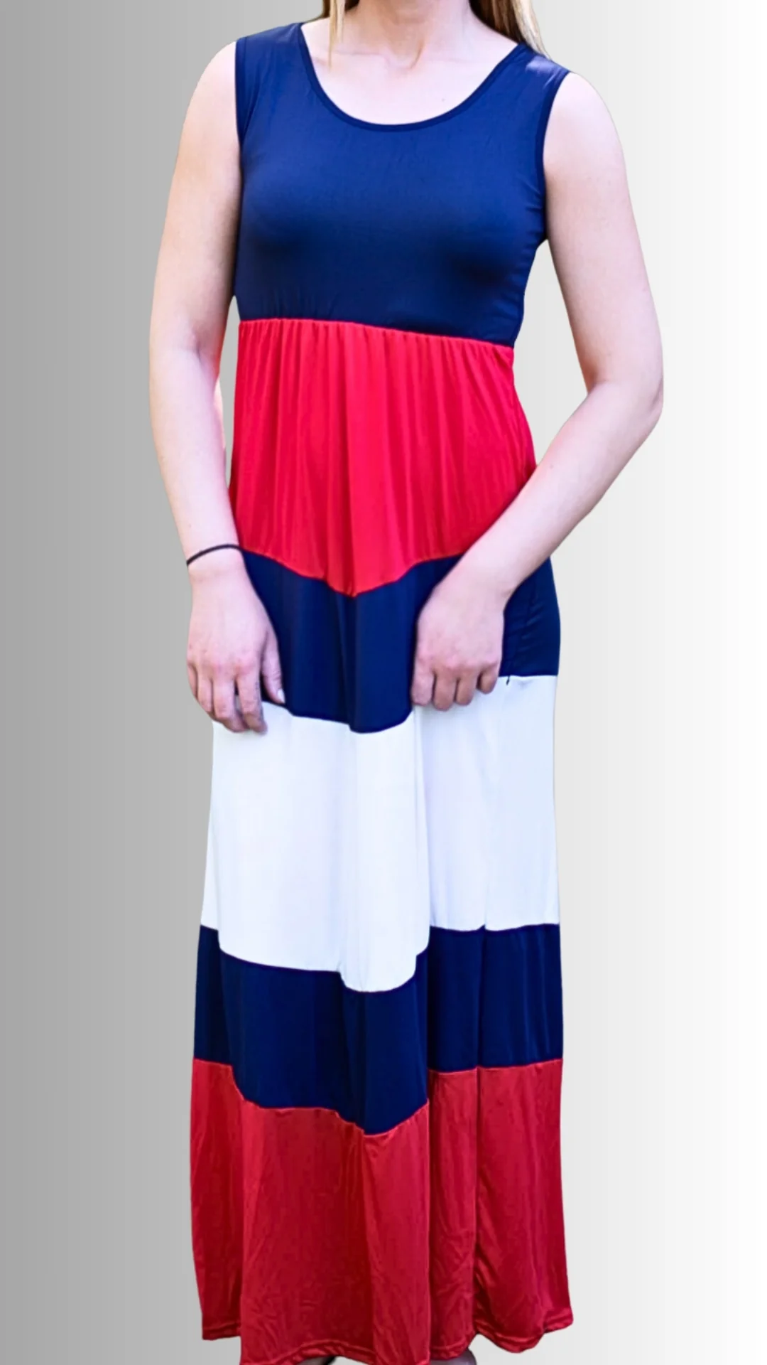 Woman Stripes Dress-5 Colors - Image 12