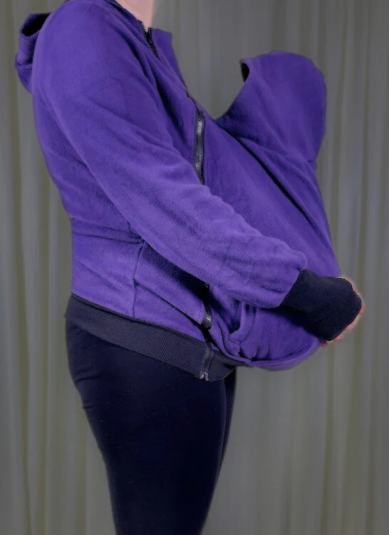 Women's Sweater with Baby Pouch (4 Colors) - Image 3