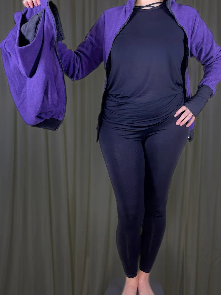Women's Sweater with Baby Pouch (4 Colors) - Image 5